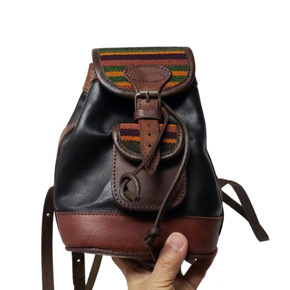 Inca Sun leather mini backpack main image 2